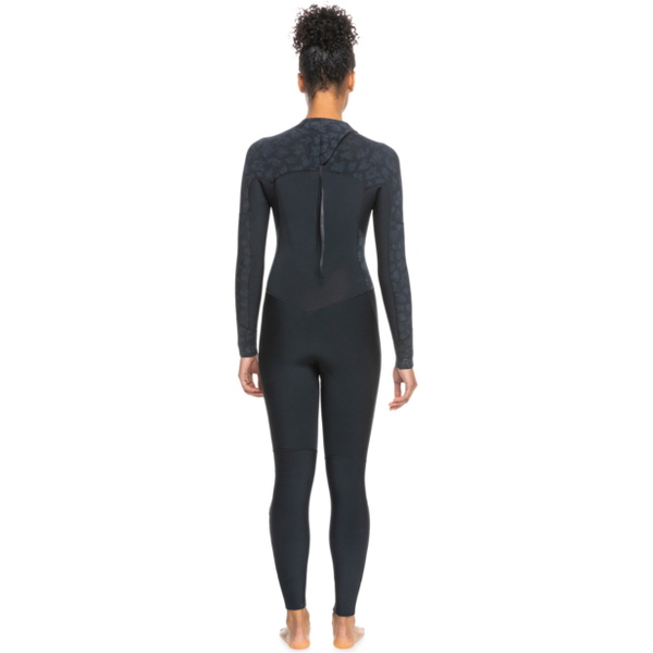 2026 Roxy Womens Swell Series 3/2mm Back Zip Wetsuit ERJW103121 - Black